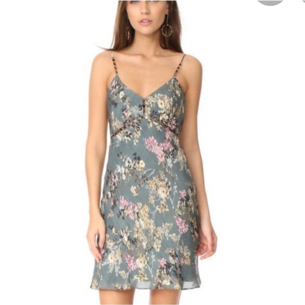 Haute Hippie strappy chain summer dress